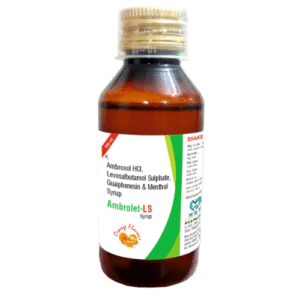 AMBROLET-LS (LEVOSALBUTAMOL 1MG+GUAPHENESIN 50MG+AMBROXOL 30MG)