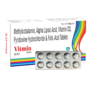 VITMIN TAB (METHYLCOBALAMIN 1500MCG,ALA 100MG,VIT D3 1000IU PYRIDOXINE 3MG,FOLLIC ACID 1.5)