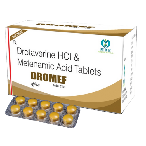 DROMEF (DROTAVERINE 80MG+MEFENEMIC 250MG)