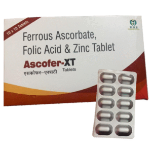 ASCOFER-XT (FERROUS ASORBATE 100MG (ELEMENTAL IRON),